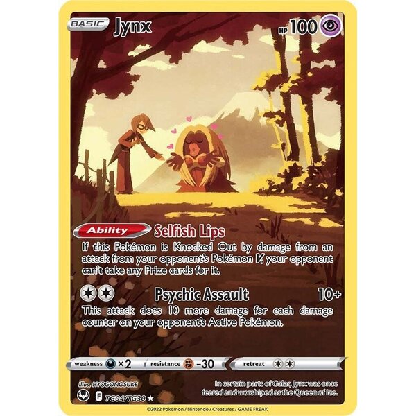 Pokemon Jynx (TG04) Lightly Played