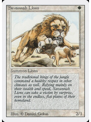 Magic: The Gathering Savannah Lions (039) Lightly Played
