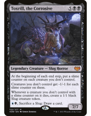 Magic: The Gathering Toxrill, the Corrosive (132) Lightly Played