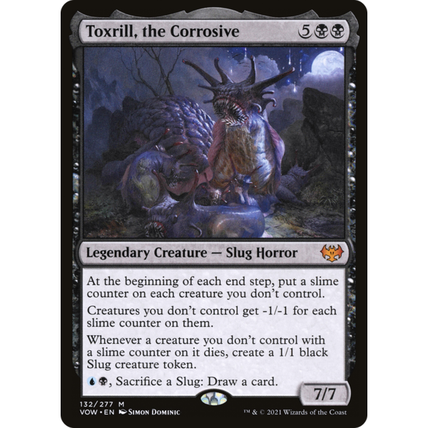 Magic: The Gathering Toxrill, the Corrosive (132) Lightly Played