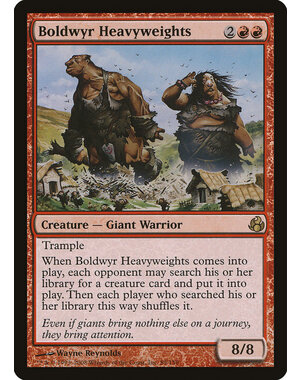 Magic: The Gathering Boldwyr Heavyweights (085) Lightly Played