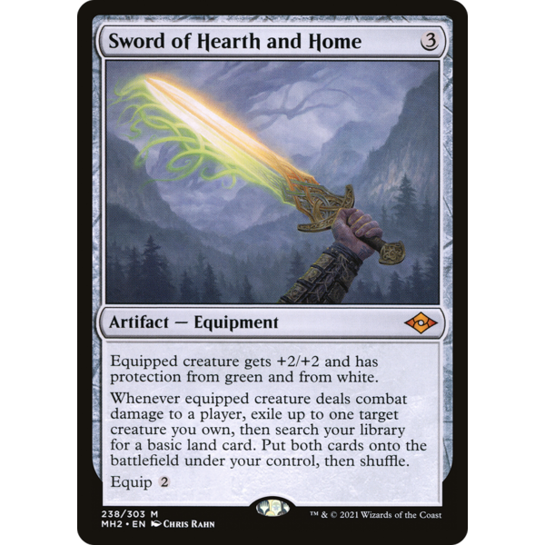 Magic: The Gathering Sword of Hearth and Home (238) Lightly Played
