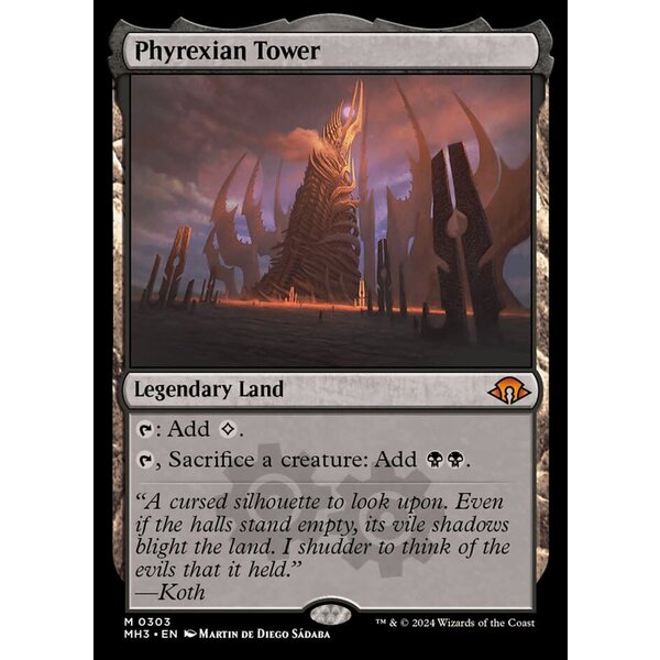 Magic: The Gathering Phyrexian Tower (303) Lightly Played