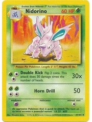 Pokemon Nidorino (037) Lightly Played