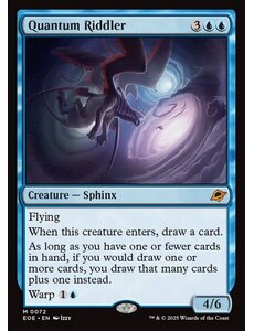 Magic: The Gathering Quantum Riddler (072) Lightly Played