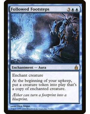 Magic: The Gathering Followed Footsteps (051) Lightly Played
