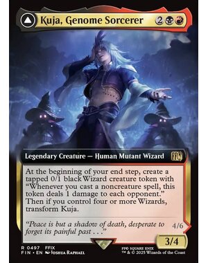 Magic: The Gathering Kuja, Genome Sorcerer (Extended Art) (497) Lightly Played