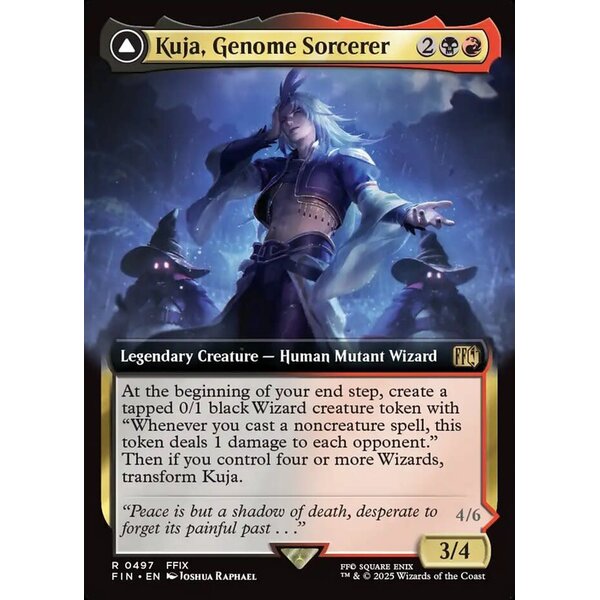 Magic: The Gathering Kuja, Genome Sorcerer (Extended Art) (497) Lightly Played