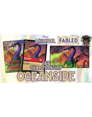 Disney Lorcana 10/18/25 Oceanside Lorcana Fabled Set Championship Saturday 11 AM