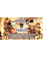 Disney Lorcana 10/30/25 Lake Forest Lorcana Core Constructed Thursday 630 PM