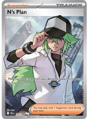 Pokemon N's Plan (163) Lightly Played Holofoil