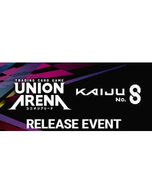 Bandai 10/28/25 Lake Forest Union Arena: Kaiju No. 8 Release Event Tuesday 7 PM