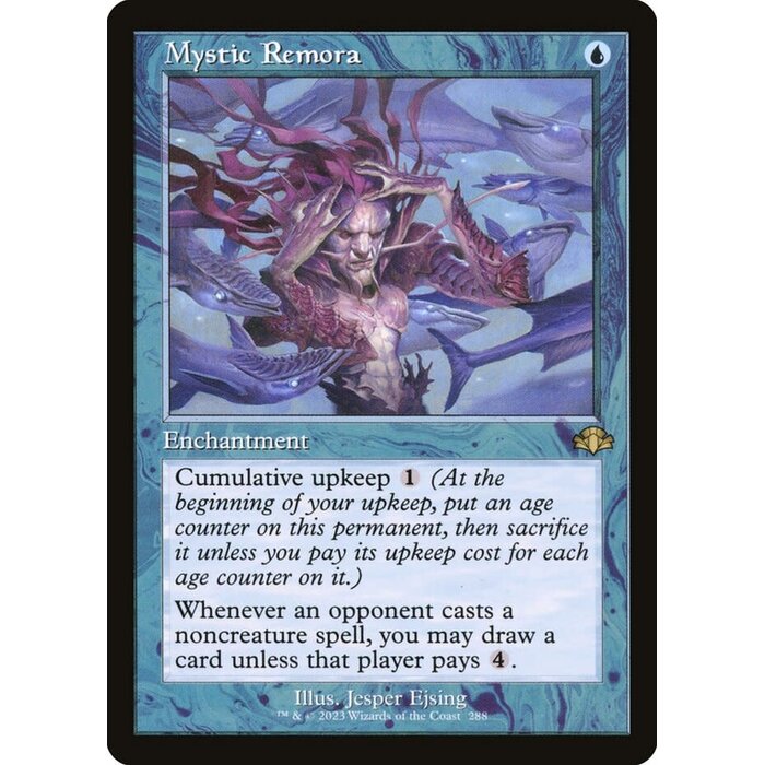 Magic: The Gathering Mystic Remora (Retro Frame) (288) Lightly Played