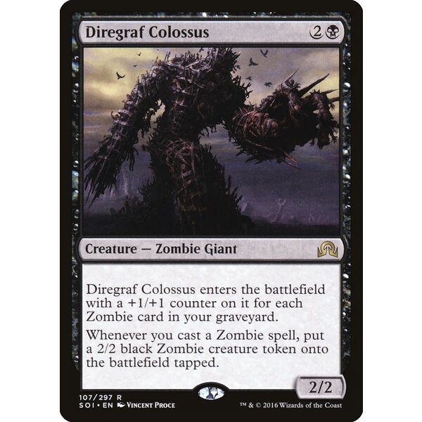 Magic: The Gathering Diregraf Colossus (107) Lightly Played
