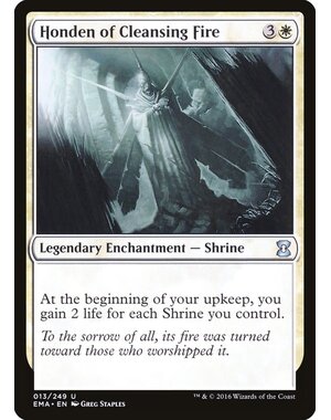 Magic: The Gathering Honden of Cleansing Fire (013) Lightly Played