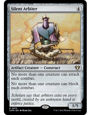 Magic: The Gathering Silent Arbiter (972) Lightly Played