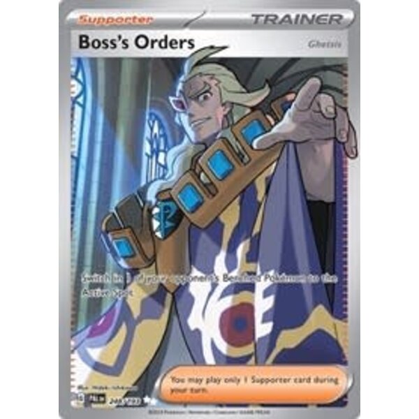 Pokemon Boss's Orders (248) Lightly Played Holofoil
