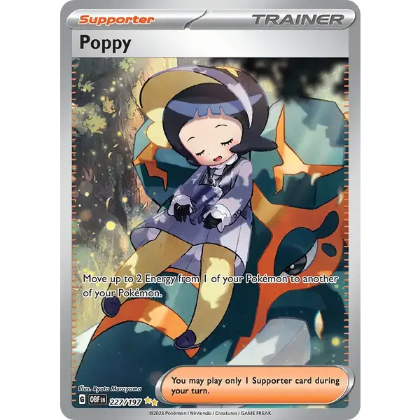 Pokemon Poppy (227) Lightly Played Holofoil