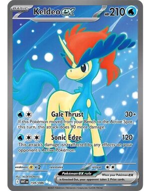Pokemon Keldeo ex (159) Lightly Played Holofoil