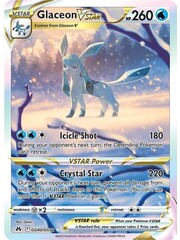 Pokemon Glaceon VSTAR (GG40) Near Mint Holofoil