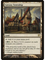 Magic: The Gathering Gavony Township (239) Lightly Played
