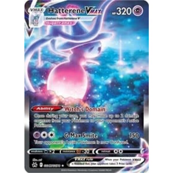 Pokemon Hatterene VMAX (GG47) Lightly Played Holofoil