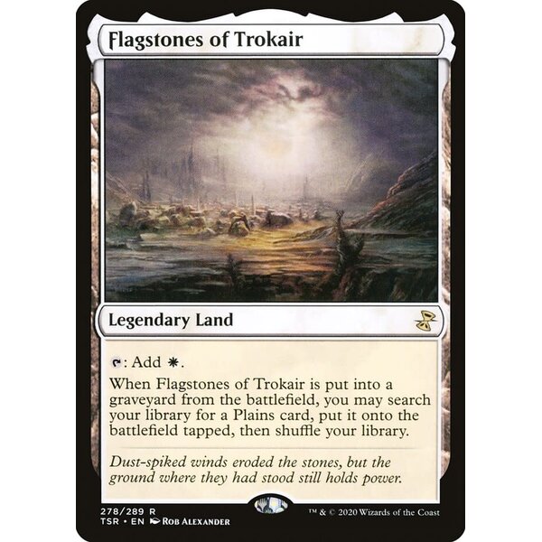 Magic: The Gathering Flagstones of Trokair (278) Lightly Played
