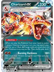 Pokemon Charizard ex (054) Lightly Played Holofoil