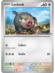 Pokemon Lechonk (Pokemon Center Exclusive) (155) Lightly Played