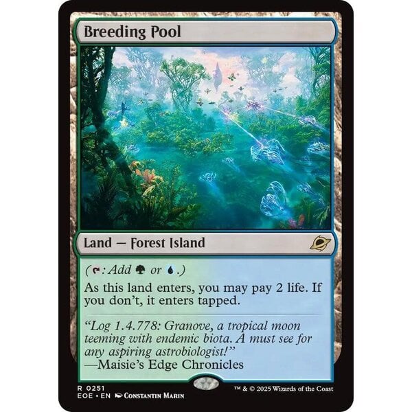 Magic: The Gathering Breeding Pool (251) Lightly Played