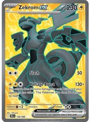 Pokemon Zekrom ex (158) Lightly Played Holofoil