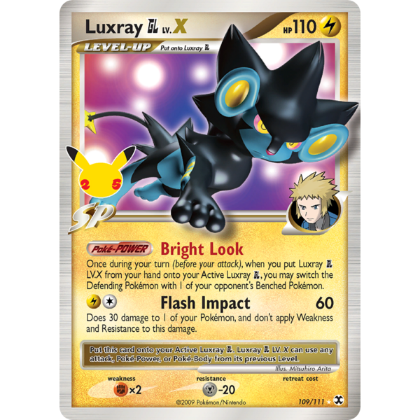 Pokemon Luxray GL LV.X (109) Lightly Played