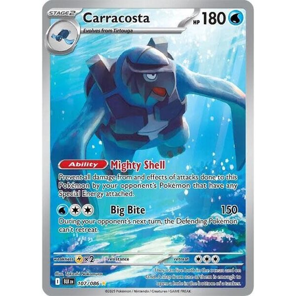 Pokemon Carracosta (107) Lightly Played