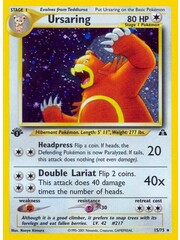Pokemon Ursaring (015) UNL Damaged