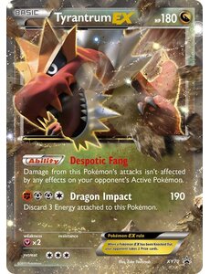 Pokemon Tyrantrum EX (XY70) Moderately Played Holofoil
