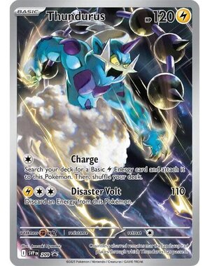 Pokemon Thundurus (209) Lightly Played Holofoil