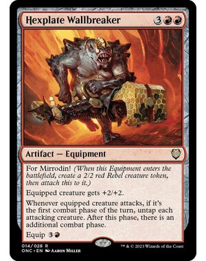 Magic: The Gathering Hexplate Wallbreaker (014) Lightly Played