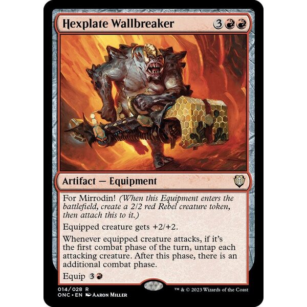 Magic: The Gathering Hexplate Wallbreaker (014) Lightly Played