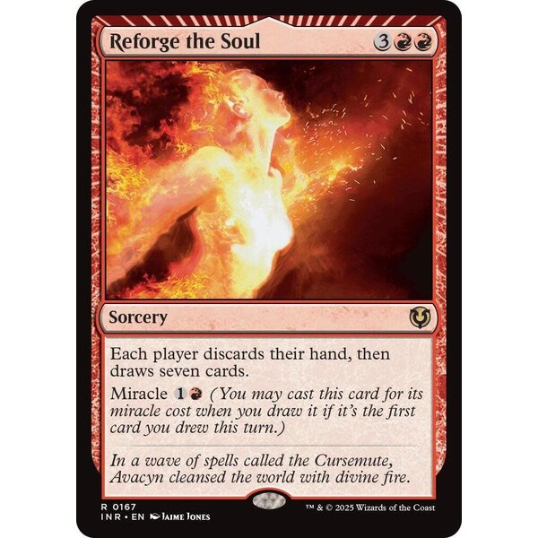 Magic: The Gathering Reforge the Soul (167) Lightly Played