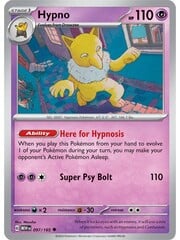 Pokemon Hypno (097) Lightly Played Reverse Holofoil