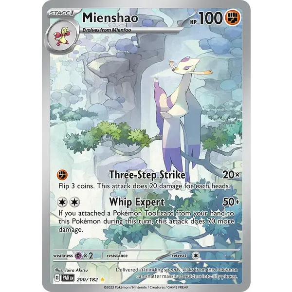 Pokemon Mienshao (200) Lightly Played Holofoil