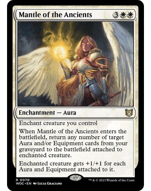 Magic: The Gathering Mantle of the Ancients (070) Lightly Played