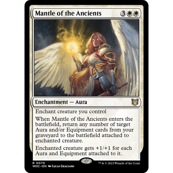 Magic: The Gathering Mantle of the Ancients (070) Lightly Played