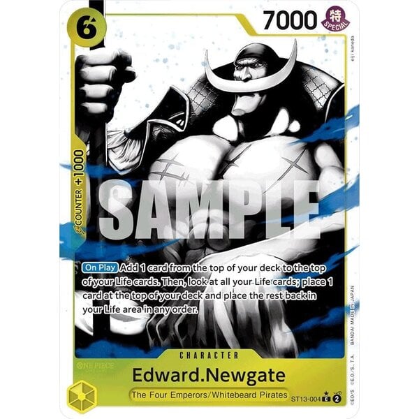 Bandai Edward.Negate (Parallel) (ST13-004) Lightly Played