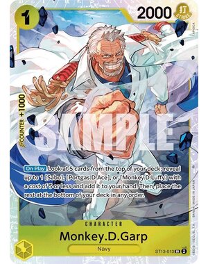 Bandai Monkey.D.Garp (ST13-013) Lightly Played