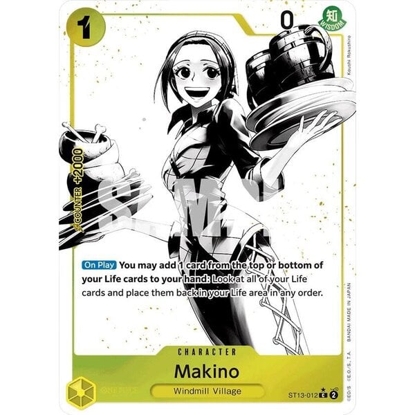 Bandai Makino (Parallel) (ST13-012) Lightly Played