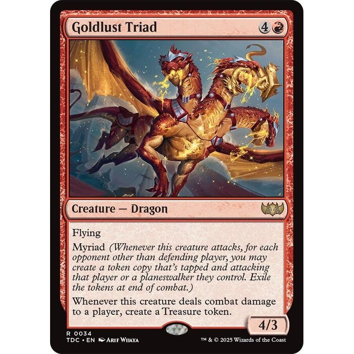 Magic: The Gathering Goldlust Triad (034) Lightly Played