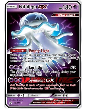Pokemon Nihilego GX (049) Lightly Played