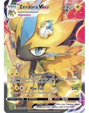 Pokemon Zeraora VMAX (GG42) Near Mint Holofoil