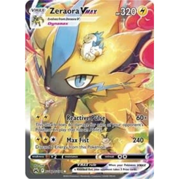 Pokemon Zeraora VMAX (GG42) Near Mint Holofoil